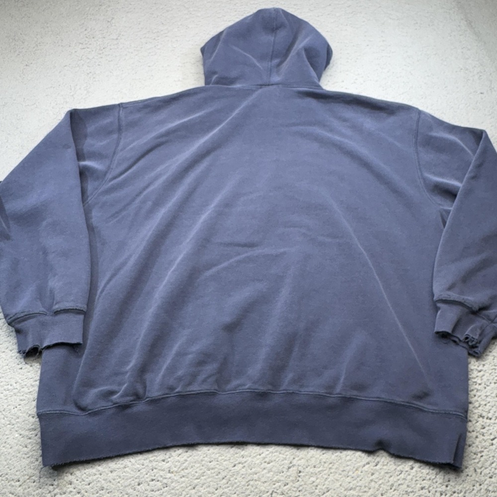 Vintage Penn State Nittany Lions Hoodie Mens XXL Blue Nike Sweatshirt Fader Y2K - Picture 10 of 13
